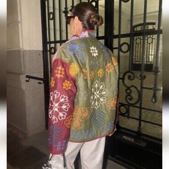 NWT Zara Embroidered Jacket - Picture 11 of 13